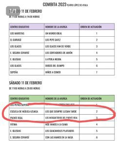 06/02 Una murga juvenil azuagueña a la conquista de Badajoz