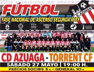 23/05 David Blanco, presidente del CD Azuaga: «Viviremos una gran fiesta casi en familia»