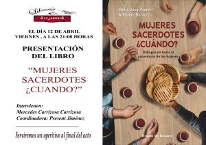 12/04 Presentación del libro «Mujeres sacerdotes ¿cuándo?», hoy viernes en Librería Alejandría