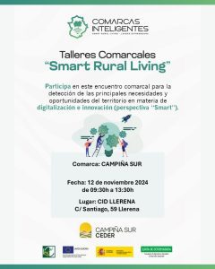 7/11 El CEDER Campiña Sur organiza un taller participativo del proyecto Smart Rural Living