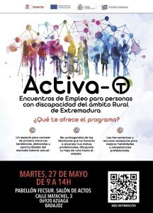 21/5 El programa Activa-T llega a Azuaga para promover la inclusión laboral de personas con discapacidad