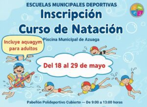 20/5 Hasta el 29 de mayo pueden realizar las inscripciones para los cursos de natación y aquagym