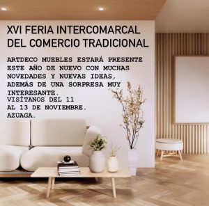 XVI Feria del Comercio – ART DECÓ – Empresa Expositora