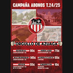 3/09 El CD Azuaga está preparado para afrontar la liga que comienza el próximo domingo