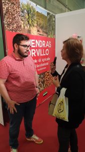 26/05 Almendras Corvillo, otra nueva empresa local que se presenta en FECSUR.