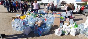 4/11 Todo lo que no pudo llegar a Valencia el sábado, se enviará a través de Protección Civil