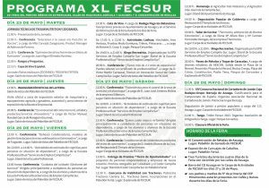 24/05 La Concejala de Empleo y Secretaria de la Institución FECSUR Mercedes Prieto nos cuenta la programación de la XL FECSUR