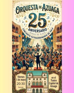 30/4 La Orquesta de Azuaga celebra su 25 aniversario