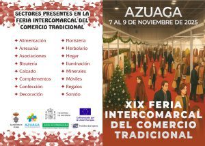 05/11 Este fin de semana se celebra la XIX Feria Intercomarcal del Comercio Tradicional