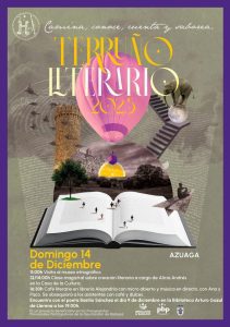 11/12 La jornada «Terruño Literario» llega a Azuaga con la asociación Universio Hipatia