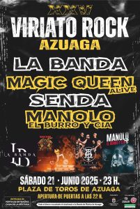 20/6 Todo listo para el XXV Viriato Rock en Azuaga