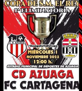 27/10 El presidente del CD Azuaga nos habla de la organización del partido de la Copa del Rey.