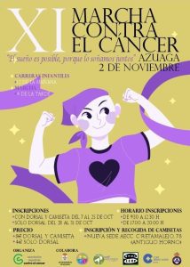 31/10 Superadas las 3000 inscripciones para la XI Marcha Contra el Cáncer en Azuaga