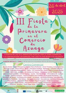 24/4 Este sábado se celebra la III Fiesta de la Primavera en el Comercio de Azuaga
