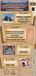 12/12 El Ateneo celebra este sábado el II Homenaje Azuaga alma minera