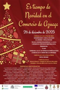 23/12 La campaña «tiempo de Navidad en el comercio de Azuaga» se celebra el viernes 26