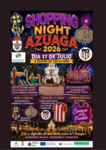 14/7 El viernes 17 se celebra una nueva edición de Shopping Night en Azuaga