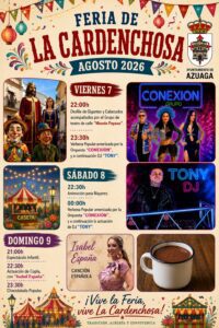7 agosto – Feria de La Cardenchosa, una feria con encanto.