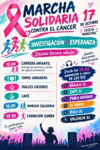 14/10 Todo listo para la XIII Marcha Contra el Cáncer este sábado en Azuaga