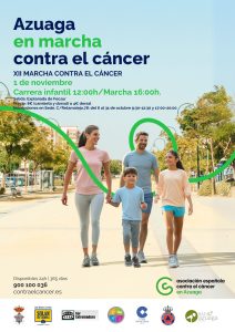 31/10 La XII Marcha Contra el Cáncer de Azuaga se celebra el 1 de noviembre