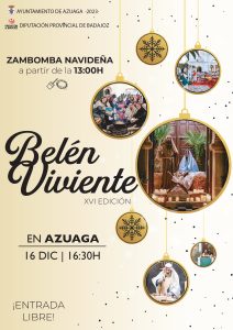 12/12 Todo preparado para disfrutar este sábado del XVI Belén Viviente de Azuaga