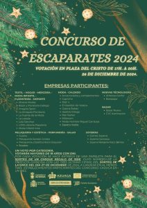 26/12 Hoy podremos votar a nuestros escaparates favoritos y ganar con ello papeletas para el sorteo de un cheque de 150€