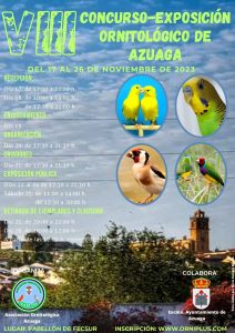 21/11 VIII Concurso-Exposición Ornitológico de Azuaga
